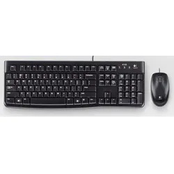 Logitech Mk120 Tastatur Usb Qwerty Portugiesisch Schwarz