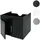 MCW Waschbeckenunterschrank 59 x 48 cm Schwarz