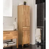 Home Affaire Kaika Hochschrank 40 x 170 x 35 cm Braun Holz