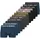 JACK & JONES JACCOLTON SOLID TRUNKS schwarz/ blau/ grau S 12er Pack