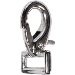 HKM Karabinerhaken, silber