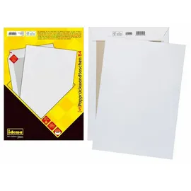 IDENA Versandtaschen ohne Fenster haftklebend, 120g/m2 weiß, B4, 5 Stück