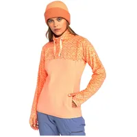 Roxy Sayna Fleece Mit Halbem Reißverschluss - Peach Pink