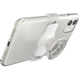 PopSockets PopSockets: PopGrip Slide Stretch Clear on White