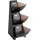 APS 11413 Multi-Rack, Küchenregal, Gestell aus 18/0 Edelstahl, Portionsschütte aus Kunststoff, Portionsspender, Volumen pro Schütte 1 Liter Inhalt, 3-stufig