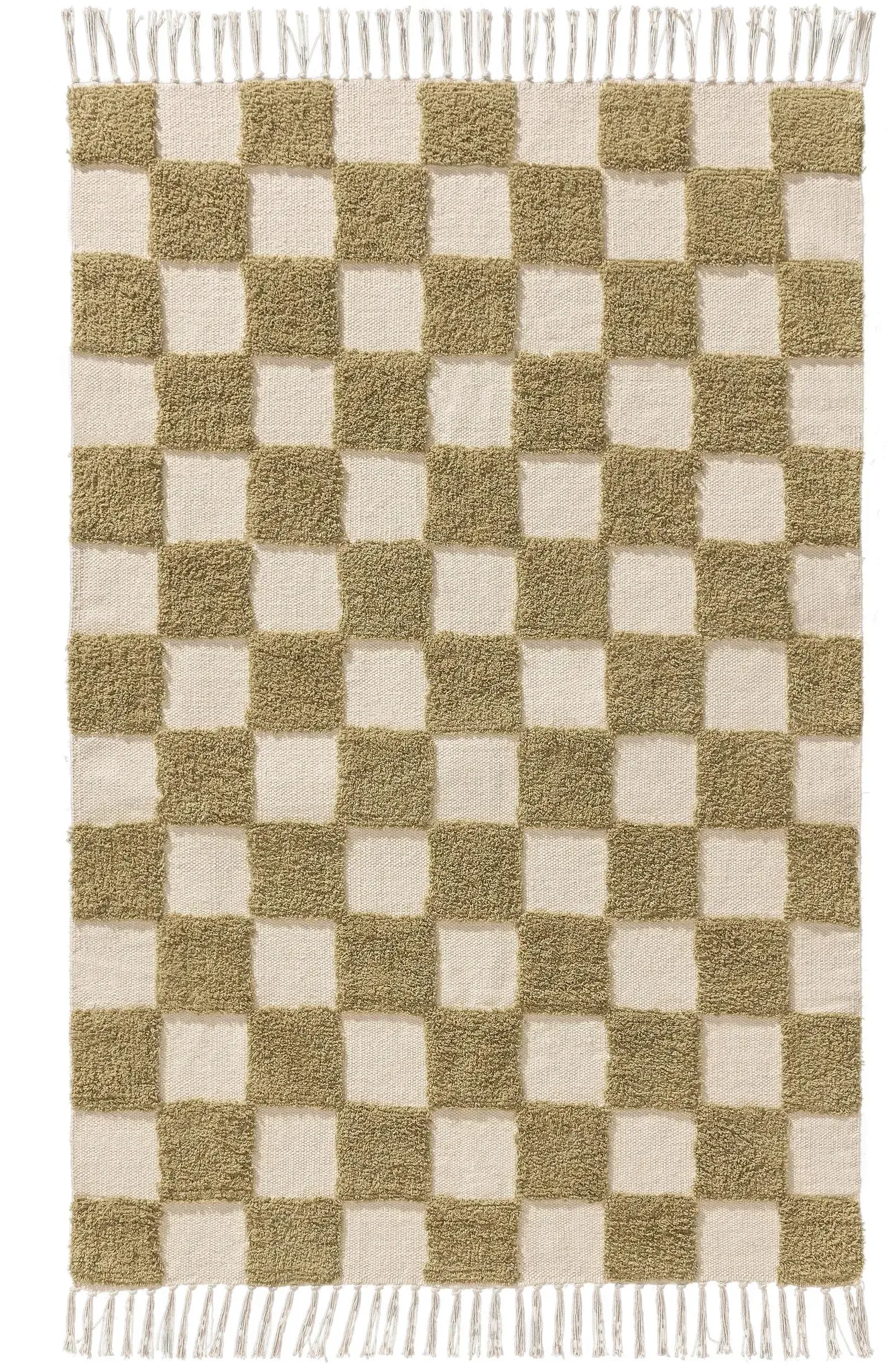Lytte Kinderteppich Caro Grün 120x170 cm - Teppich für Kinderzimmer