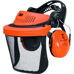 3M Gesichts-/Gehörschutz Kombination G5V5CH51 orange
