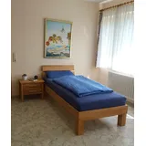 Komfortbett 90 x 200 cm Kernbuche massivholz geölt Bett Einzelbett Seniorenbett