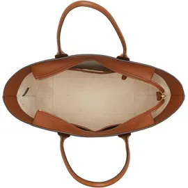 Michael Kors Lg Buckle Tote Shopper Leder Brown