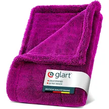 Glart 44TW6P Auto Trockentuch XXL, Mikrofasertuch 60x40 cm, lila, 1 Stück