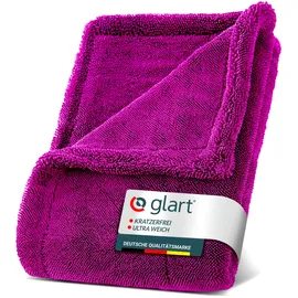 Glart 44TW6P Auto Trockentuch XXL, Mikrofasertuch 60x40 cm, lila, 1 Stück