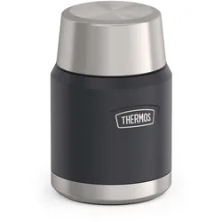 THERMOS Isolierspeisegefäß ICON FOOD JAR 0,47 Liter Edelstahl doppelwandig graph...