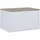Vicco Betti 60 x 36 cm Weiß/Sonoma