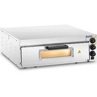Royal Catering Pizzaofen Pizzaofen Flammkuchenofen Pizza Backofen Glastür -