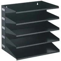 Durable 3360-01 Polyester Stahl Schwarz