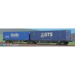 A.C.M.E. AC40299 H0 Containertragwagen Typ Sggmrss GTS - Barilla, privat, Ep. V-VI