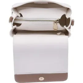 Valentino Alexia Umhängetasche Kunstleder Bianco/Cuoio