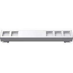 Gira 119527 Profil 5f 600 mm Befestig.winkel Profil 55 Alum.Reinweiß(lack.)