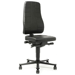 bimos Arbeitsdrehstuhl All-In-One schwarz Kunstleder