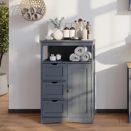 Vicco Midischrank 56 x 86,5 x 29,2 cm Grau