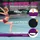 ZERRO CCLIFE Schwebebalken für Zuhause Kinder, 240cm Balken Turnen Faltbare, Turnbalken Gymnastik Balance, Lila