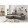 OTTO home Eckcouch Cord 2-Sitzer Grau