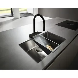 Hansgrohe Aquno Select M81 Einhebelmischer Schwarz Matt