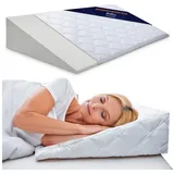 Amazinggirl Keilkissen Bezug für Keilkissen, Refluxkissen, Bett- und Sofakissen