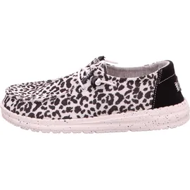 HEYDUDE Hey Dude wendy animal, schwarz/grau - 37 EU