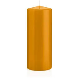 Wiedemann Kerzen Stumpenkerzen Natur Ø 78 x 200 mm, 8 Stück
