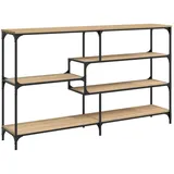 vidaXL Konsolentisch Sonoma-Eiche 160x32x95 cm Holzwerkstoff