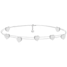 GOOD.designs Armkette mit Herzanhänger Silber Edelstahl