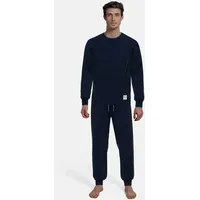 Tom Tailor Pyjama Rhodos in blau-dunkel-uni | Gr.: 52