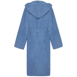Möve Bademantel Superwuschel cornflower XL