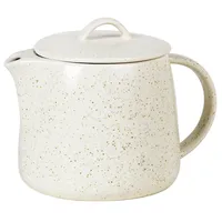 Broste Copenhagen Nordic Vanilla Teekanne aus Steingut in der