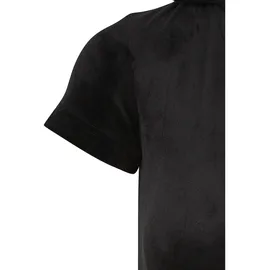 URBAN CLASSICS Damen Ladies Velvet Jumpsuit Black XL - XL