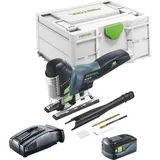 Festool CARVEX PSC 420 EB-Basic Akku Pendelstichsäge 18 V 120 mm Brushless + 1x Akku 5,0 Ah + Schnellladegerät + Systainer