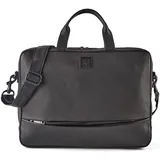 Harbour 2nd City Lights Aktentasche Leder 40.5 cm Laptopfach schwarz
