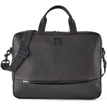 Harbour 2nd City Lights Aktentasche Leder 40.5 cm Laptopfach schwarz