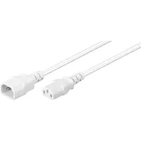 MicroConnect PE040630W Stromkabel Weiß 3 m C14-Koppler C13-Koppler (PE040630W)
