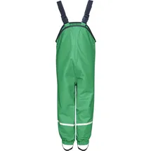 Playshoes Regenhose Fleece-Trägerhose Grün 116