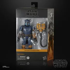 Hasbro Star Wars The Black Series Paz Vizsla Actionfigur 15 cm - Blau/Schwarz/Mehrfarbig