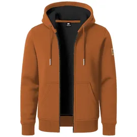 Forsberg Kapuzenjacke mit Teddyfutter / braun / 4XL