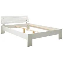 Pol-Power Futonbett »Brest«, Weiß Hochglanz - 145 x 74 x 213 cm (B/H/T)