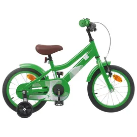 vidaXL Kinderfahrrad 14 Zoll Farbe Grün