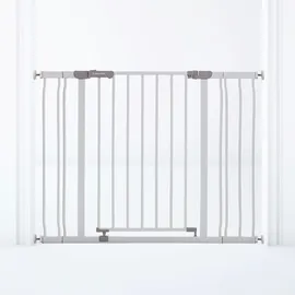 Dreambaby Treppenschutzgitter, Türschutzgitter Ava Gate Plus 75-108 cm Weiß