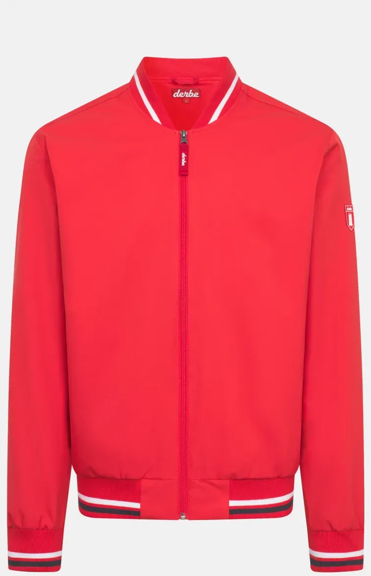 Derbe Bomberjacke Blousby Sport Herren Rot