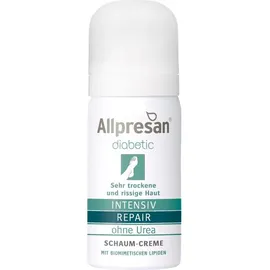 Allpresan Diabetic Intensiv + Repair Schaum-Creme ohne Urea 35 ml