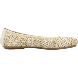 Rieker Damen Ballerina 41480-60 beige Gr. 36
