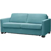 Home affaire Schlafsofa Vionelle, 2-Sitzer mit Kaltschaummatratze nach Wahl, Breite 166 cm, Dauerschläfer mit wahlweise Standard- oder Premium-Matratze blau